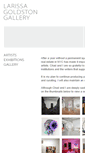 Mobile Screenshot of larissagoldston.com